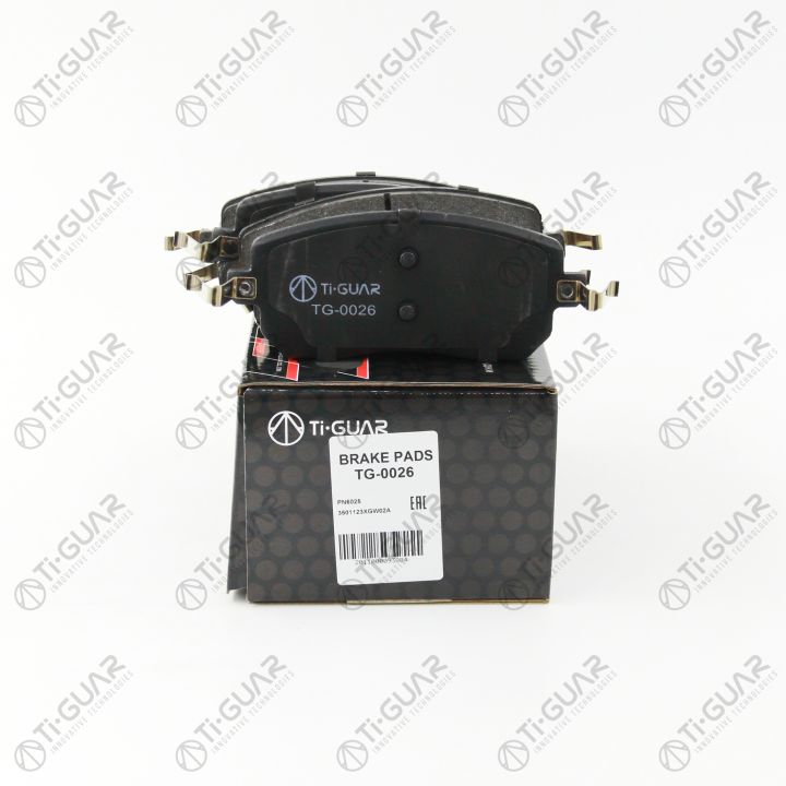 Тормозные колодки TG-0026/PN6025 * Ti·GUAR